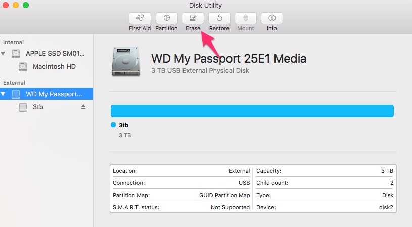 reformating western digital passport for mac and pc