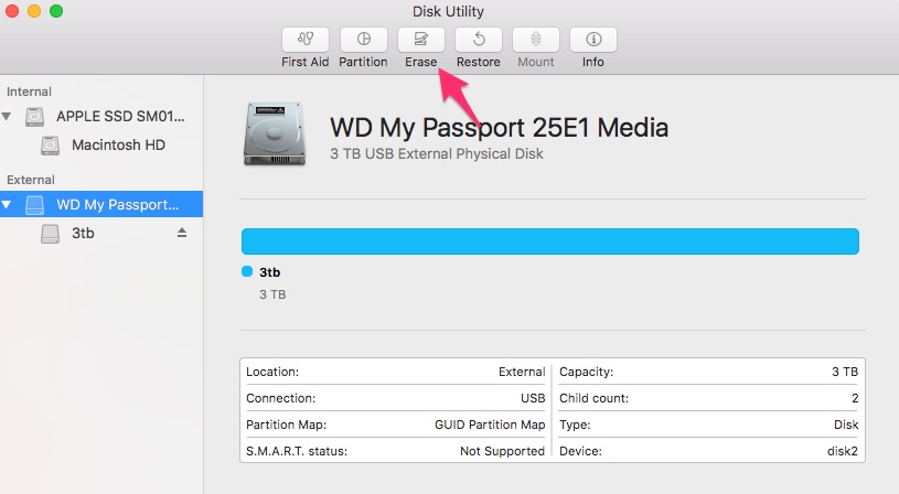 format my passport for both mac and windows