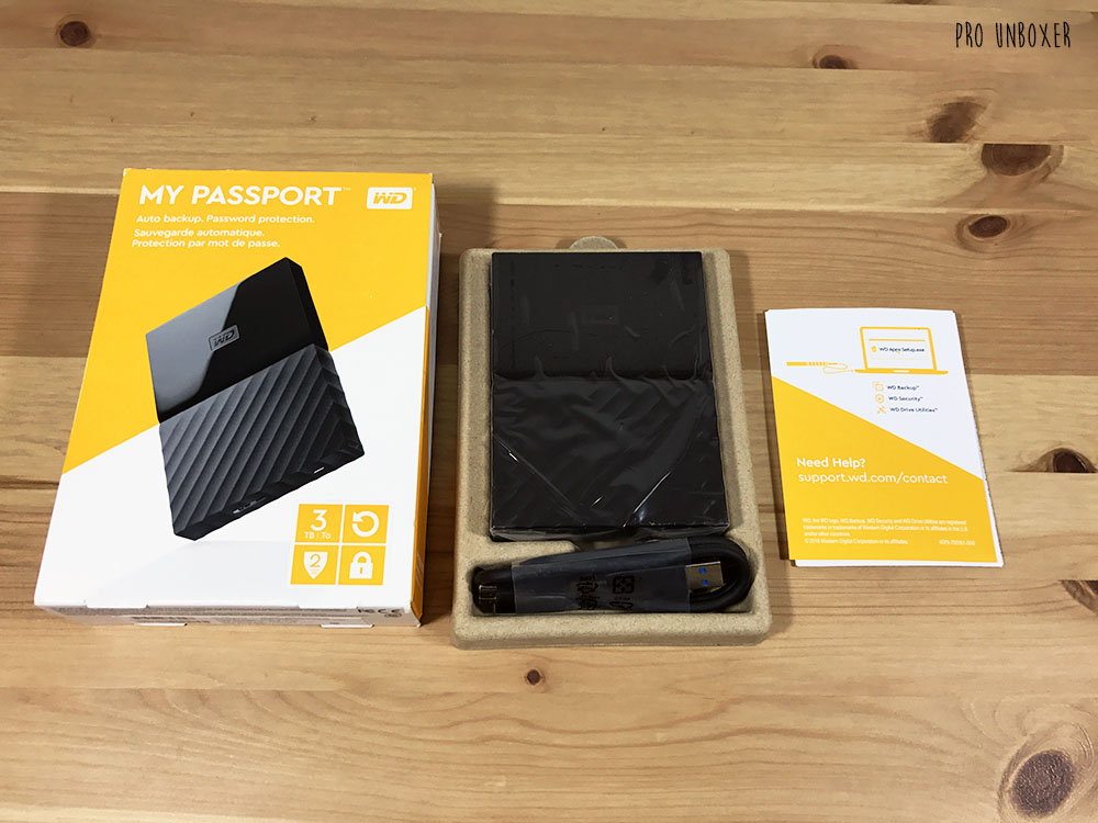 my passport for mac unboxing